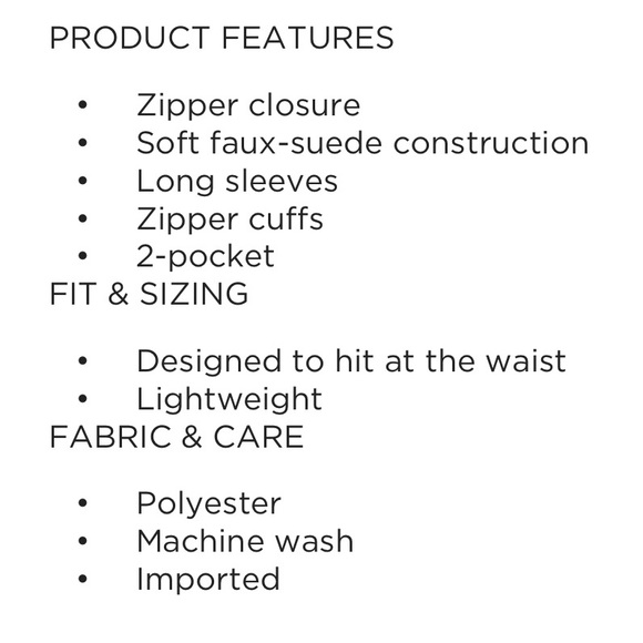 Sebby faux suede moto jacket - Picture 8 of 9